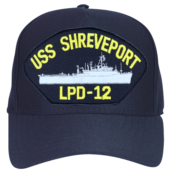 USS Shreveport LPD-12 Ships Ball Cap