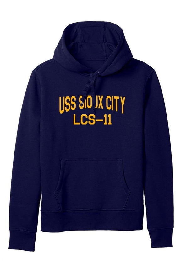 USS Sioux City LCS-11 Freedom Littoral Combat Ship Naval Warship Standard Size Pullover Hoodie