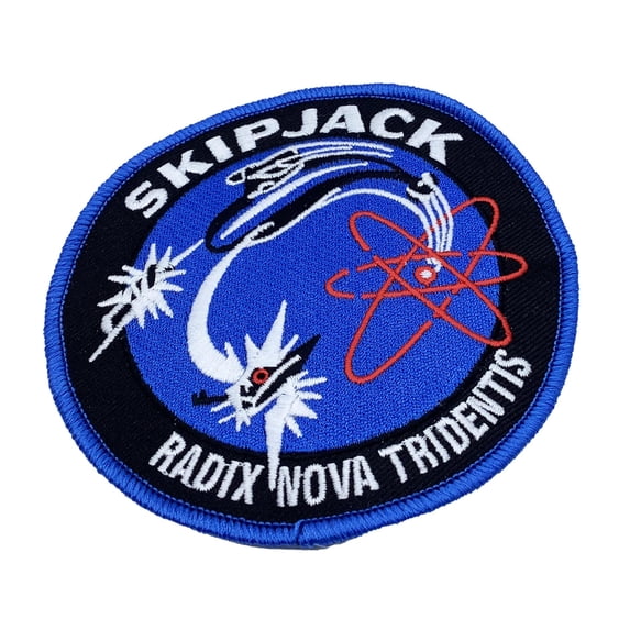 USS Skipjack SSN-585 Patch – Hook and Loop