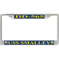 thumbnail image 1 of USS Smalley DD-565 License Plate Frame, 1 of 1
