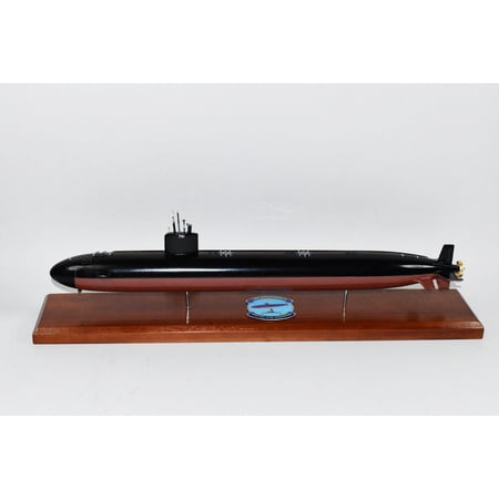 USS Springfield SSN-761 Submarine,Navy,Scale Model,Mahogany,20 inch,LA Class