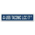 thumbnail image 1 of USS TACONIC LCC 17 Street Sign us navy ship veteran sailor gift, 1 of 5