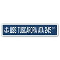 thumbnail image 1 of USS TUSCARORA ATA 245 Street Sign us navy ship veteran sailor gift, 1 of 5