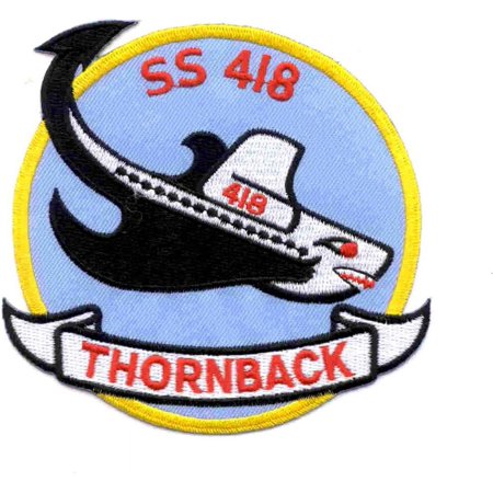 USS Thornback Patch