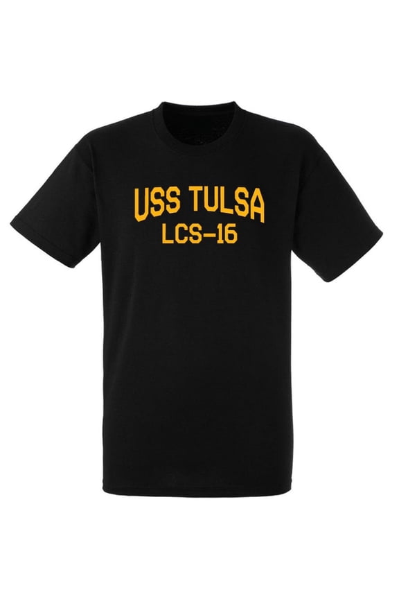USS Tulsa LCS-16 Independence Littoral Combat Ship Naval Warship Short Sleeve Tee Shirt
