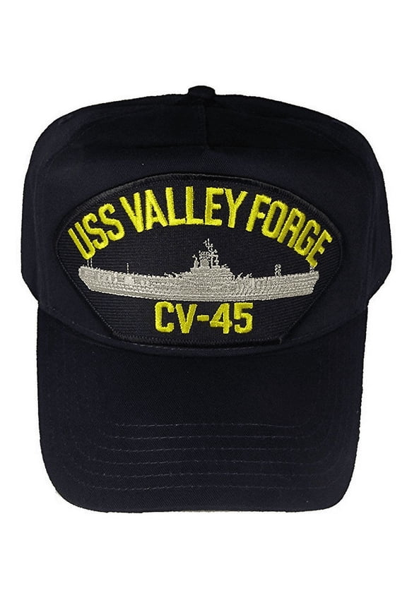 USS VALLEY FORGE CV-45 HAT USN NAVY SHIP ESSEX CLASS AIRCRAFT CARRIER MERCURY