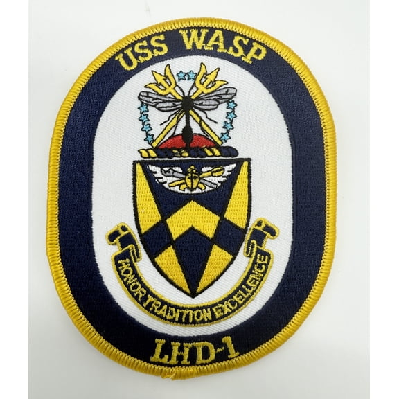 USS Wasp LHD-1 – Hook and Loop, 4.5 in