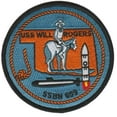 thumbnail image 1 of USS Will Rogers SSBN-659 Patch – Plastic Backing, 1 of 1
