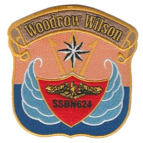 USS Woodrow Wilson SSBN 624 Patch – Sew On