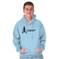 thumbnail image 1 of USSF Classic US Space Force Logo Hoodie Sweatshirt Women Men Brisco Brands L, 1 of 6