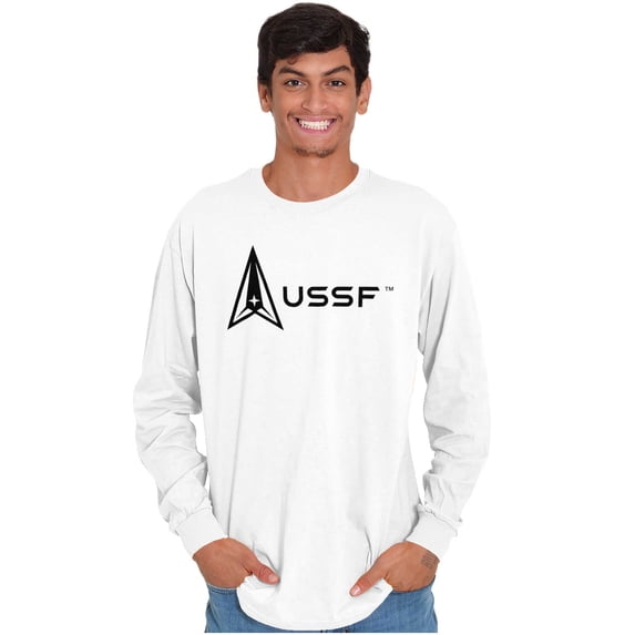 USSF Classic US Space Force Logo Long Sleeve TShirt Men Women Brisco Brands X