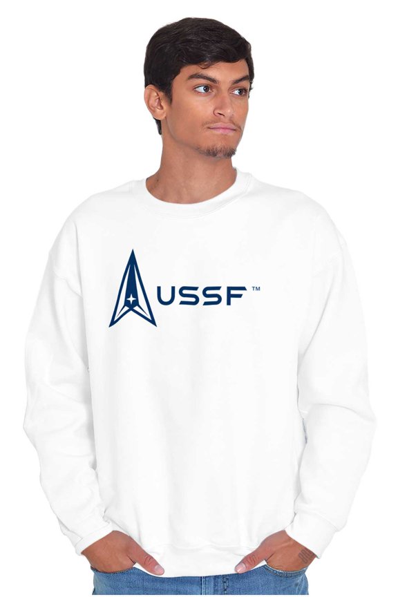 USSF Classic US Space Force Logo Unisex Plus Size Sweatshirt Brisco Brands 5X