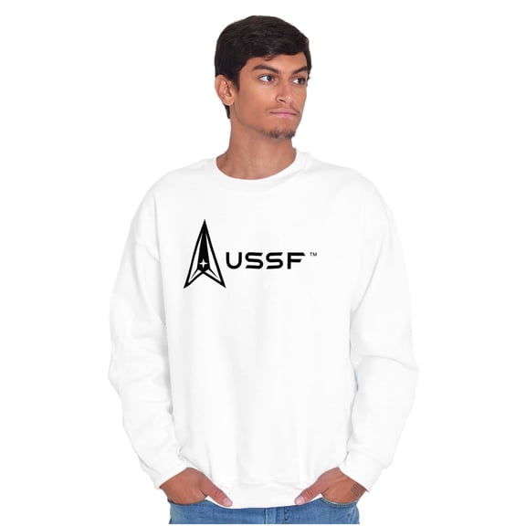 USSF Classic US Space Force Logo Sweatshirt for Men or Women Brisco Brands S
