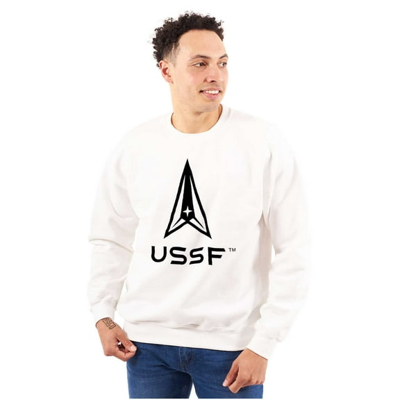 USSF Logo United States Space Force Unisex Plus Size Sweatshirt Brisco Brands 2X