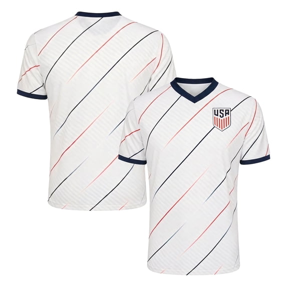 US Men's National Soccer Team Jersey, USMNT T-Shirt for Men, White Medium
