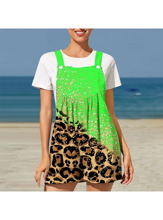 Leopard Overall Dress