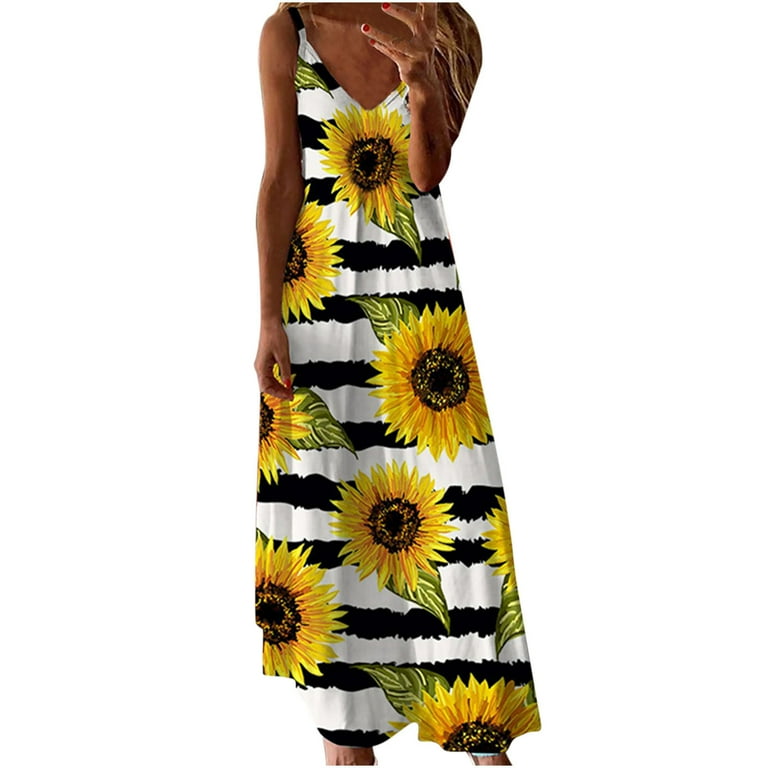 2022 Floral Print Long Boho Ethnic Vintage Elegant Beach Maxi Tank Dress 2022 Floral Print Long Boho Ethnic Vintage Elegant Beach Maxi Tank Dress