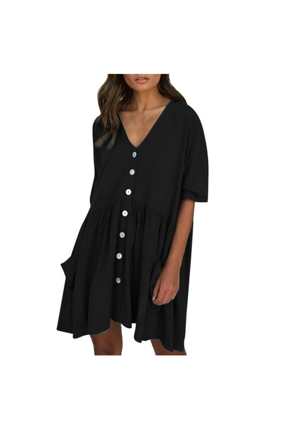 USSUMA Dresses For Wedding Guest, Long Sleeves Women's Plus Size Mini Bodycon Sun Dress Smocked Wrap Sun Dresses Stripes Letter Design Casual Graphic V Neck Photoshoot Gown Dresses