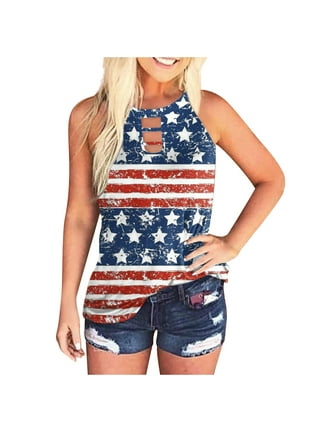 BANGELY Plus Size 4th of July Shirt Women American Flag Patriotic Tshirts Stars Stripes Raglan Short Sleeve Tees Tops