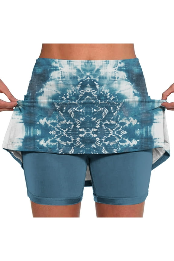 Running Shorts for Women Prints Running Pull-on Elastic Quick Dry Skinny Shorts Skirts Casual Mid Waist Sports BreAthable Shorts Leggings Regular Fit Shorts for Women Multicolor Xl