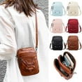 thumbnail image 1 of USSUMA Shoulder Bag Mini Small Bag Multi-compartment Large Screen Cell Phone Bag Women' Cell Phone Bag Coin Purse, 1 of 8