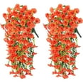 thumbnail image 1 of USSUMA Simulated Rose Artificial Flower Conditioning Duct Blocking Living Room Ceiling Decoration Plastic Wrapping Plants Fake Flowers Vines Artificial Flowers, 1 of 8