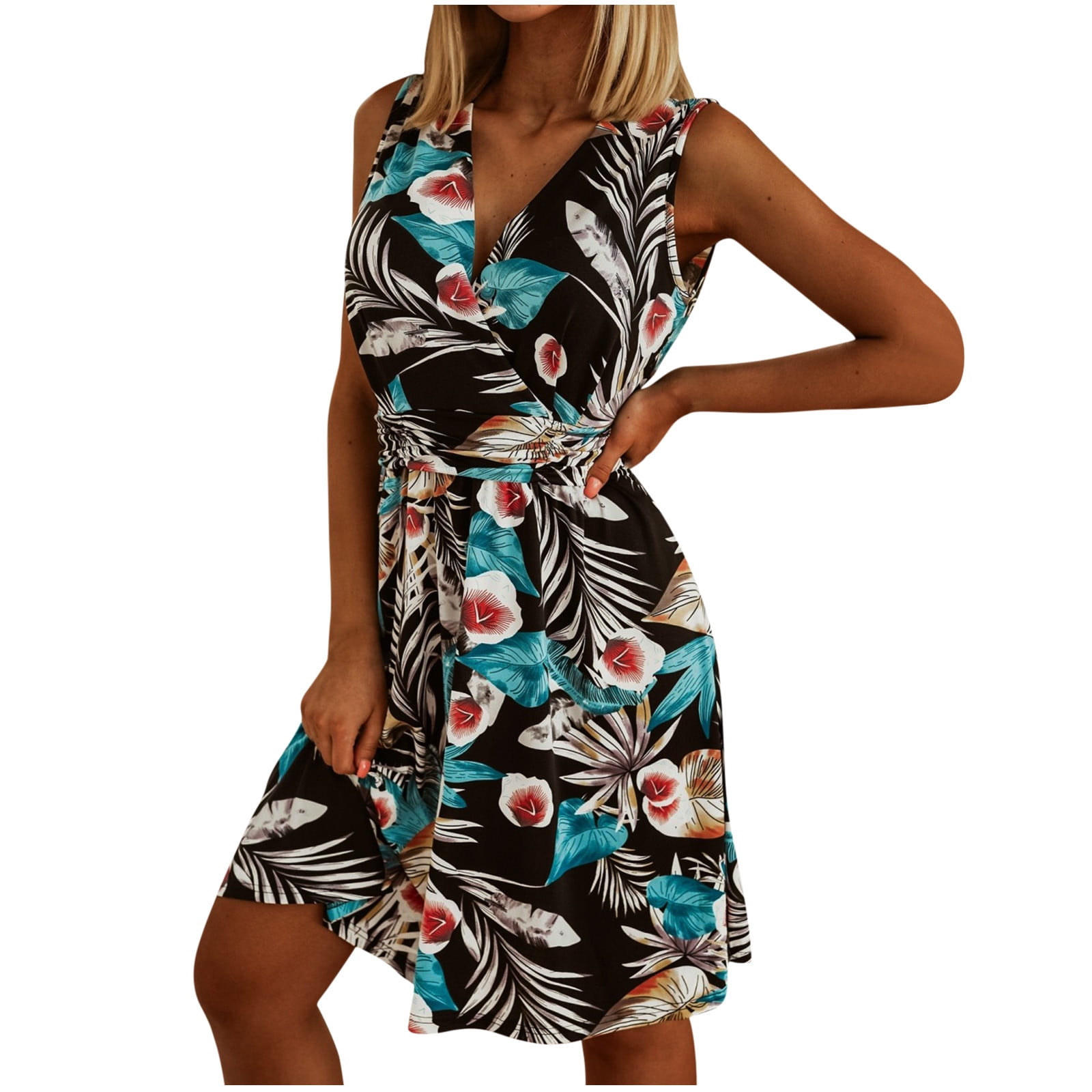 white blazer dress Delia with Pleated Detail How to put ribbon Size:0XL variation:Slide