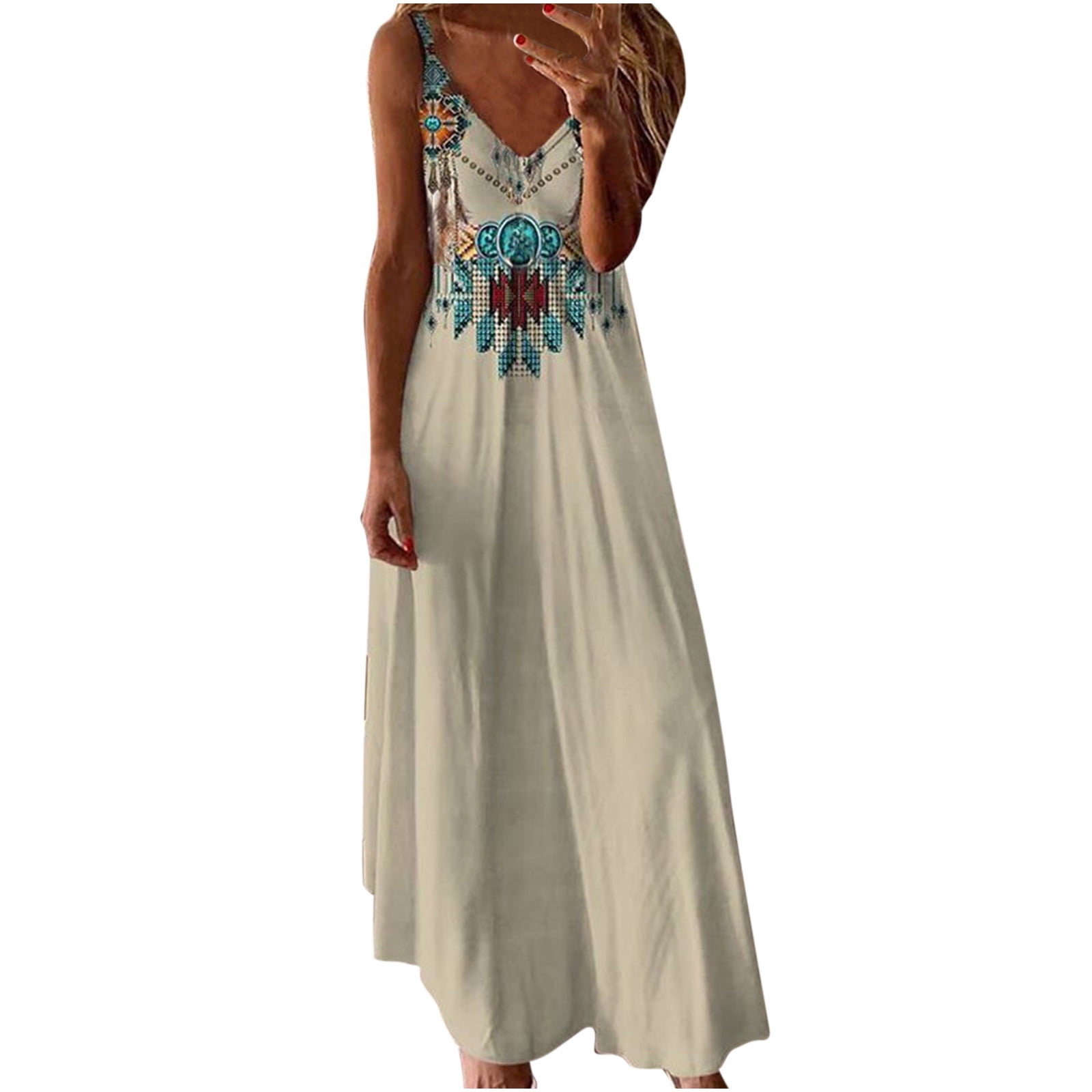 Especia Long Sunflare Dress main image 0
