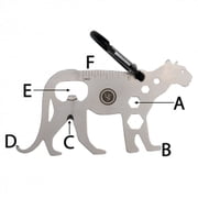 UST Stainless Steel Tool A Long Multi-Tool, Mountain Lion