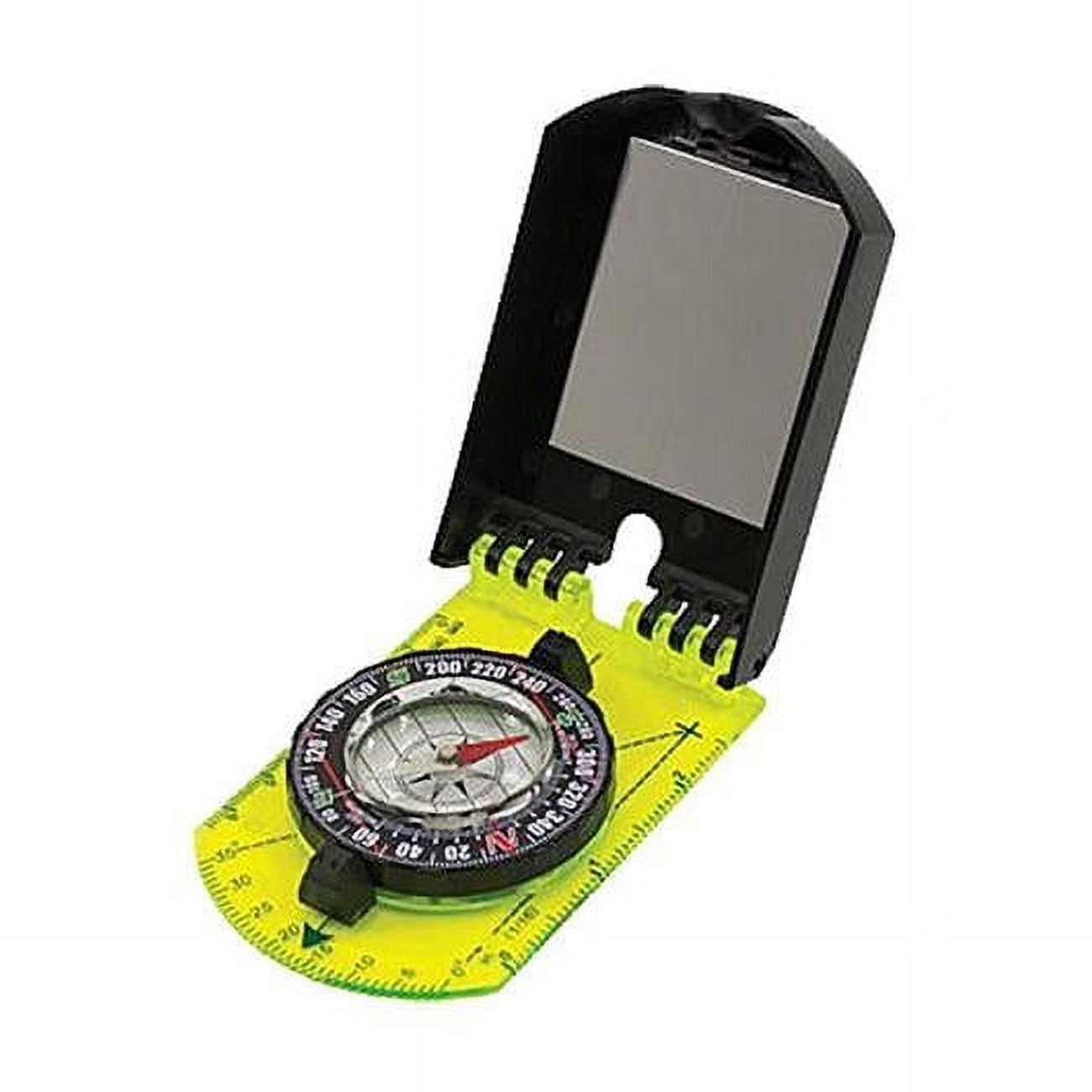 UST Hi Vis Folding Map Compass - Navigate Safely with High Visibility