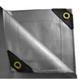thumbnail image 1 of "UST Inc. 12 x 16 Heavy Duty Canopy Tarp - Silver 12 mil", 1 of 1