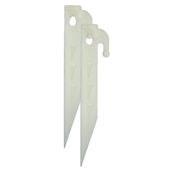 UST Zinx GLO 6" Long-Lasting Interlocking Tent Peg with Easy Storage (6-pack)