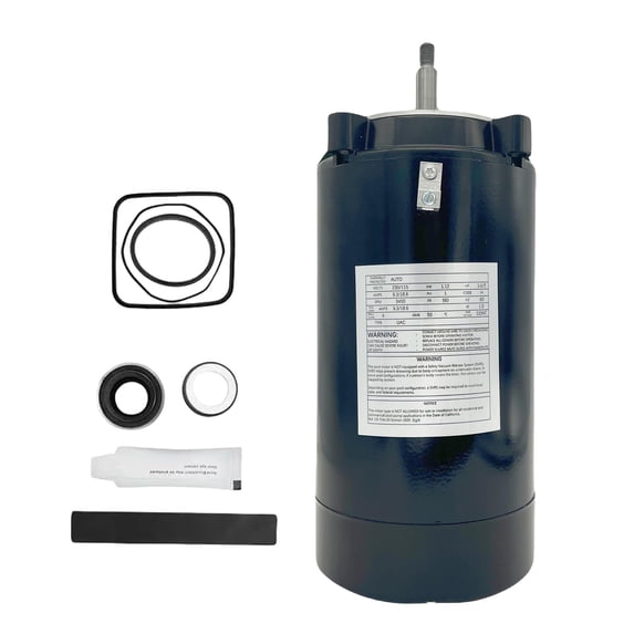 UST1152 Swimming Pool Pump Motor and Seal Replacement Kit, 1-1/2 HP Pool Pump Motor Up-Rated 56J Frame Compatible with Hayward Super SP2610X15, Super II, MaxFlow, Northstarpumps & Jacuzzi Magnumpumps