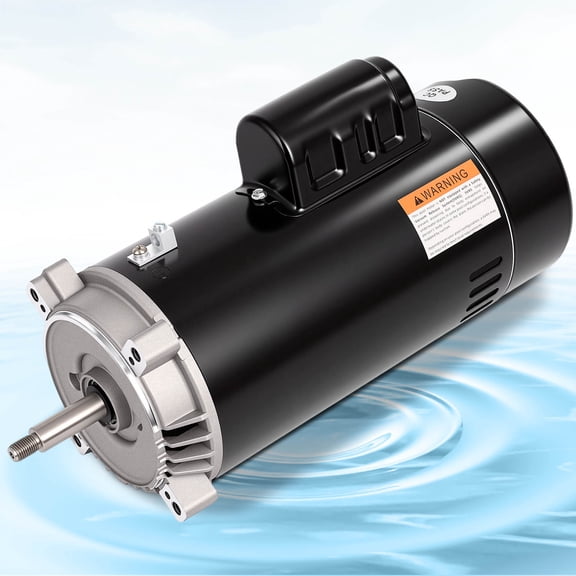 UST1152/UCT1152 1 1/2HP Pool Pump Motor, 56J Frame Swimming Pool Pump Motor, 115/230V, 3450 RPM, 303 Stainless Steel Shaft, Replacement Motor for Outdoor/Indoor Swimming Pool