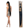 thumbnail image 1 of USTAR 30-Inch Straight Wrap-Around Ponytail Natural Black 1B for Black Women 1 Bundle, Human Hair-Like Softness, – Instant Voluminous Locks for Commutes, Parties & Work Deal, 1 of 4