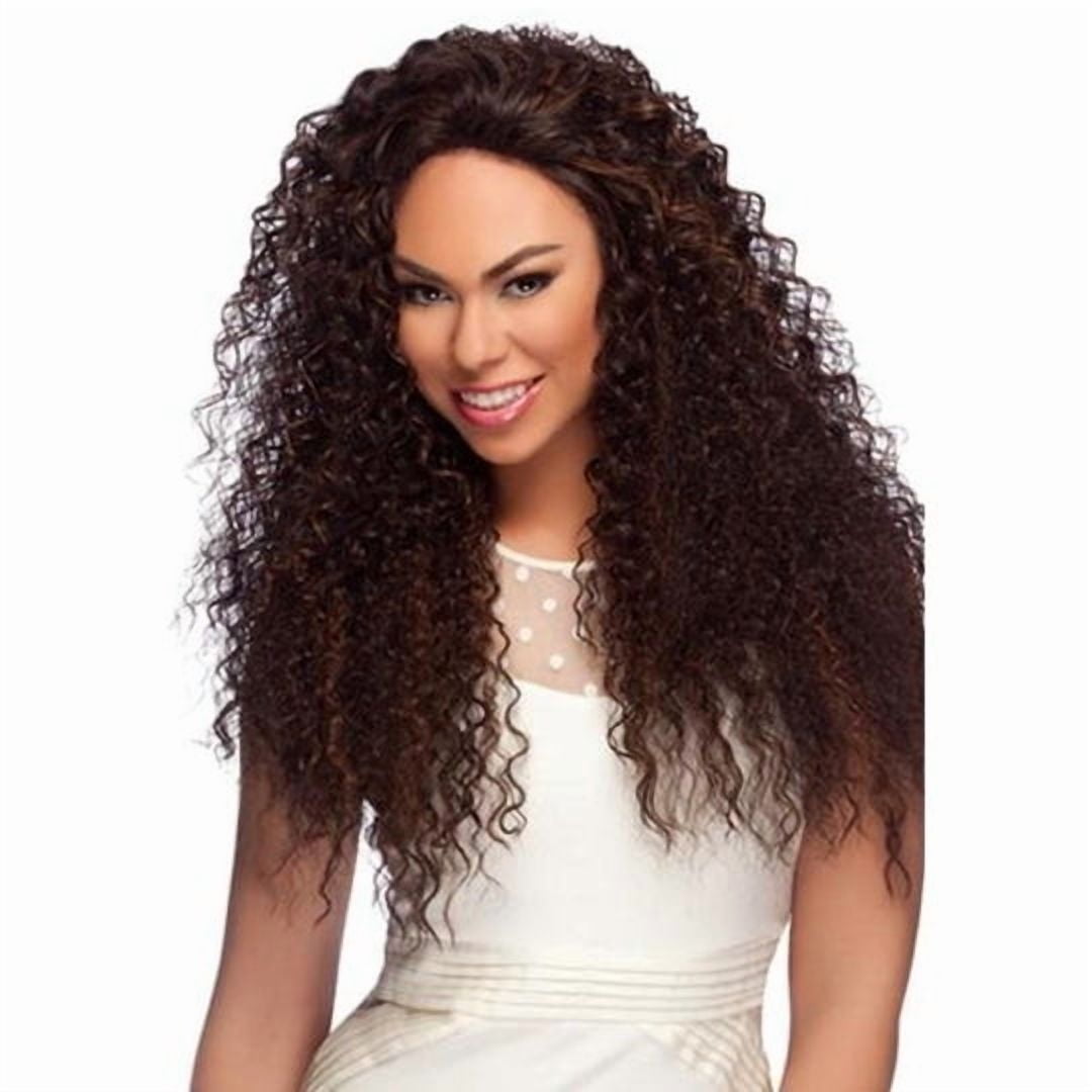 USTAR BEAUTY 24 inch Kinky Curly Human Hair Bundles Dark Brown, Weave Weft Hair Extensions