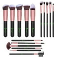 thumbnail image 1 of USTAR Makeup Brushes Kit 16PCs Makeup Brush Set Premium Synthetic Concealers Foundation Brush Blending Face Powder Blush Eyeshadow Brush Make up Brushes Set (Rose Golden), 1 of 11