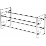 2-Tier Long Shoe Rack for Closet & Bedroom, Easy To Assemble Wide Sturdy Metal Shoe Storage Shelf, Free Standing Shoe Organizer for Entryway, Zapatera para Closet, Shoe Storage Organizer for Shoes