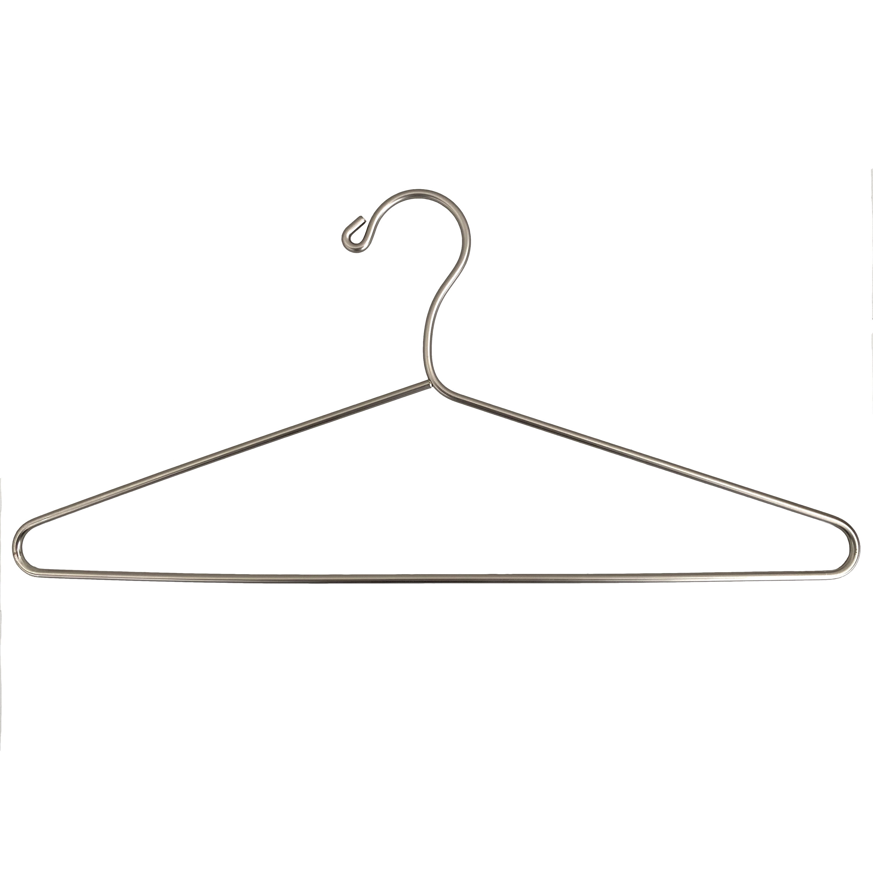 USTECH Deluxe Standard Shaped Metal Heavy Duty Coat Hangers, Closet