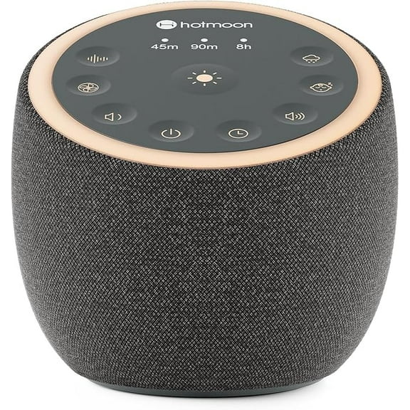 Cocoon White Noise Machine with 40 Soothing Sounds Night Light for Sleep, Yoga, Meditation 4 Hours Timers 32 Adjustable Volume Memory Function Brown Noise Sounds Machine for Adult Plug-in