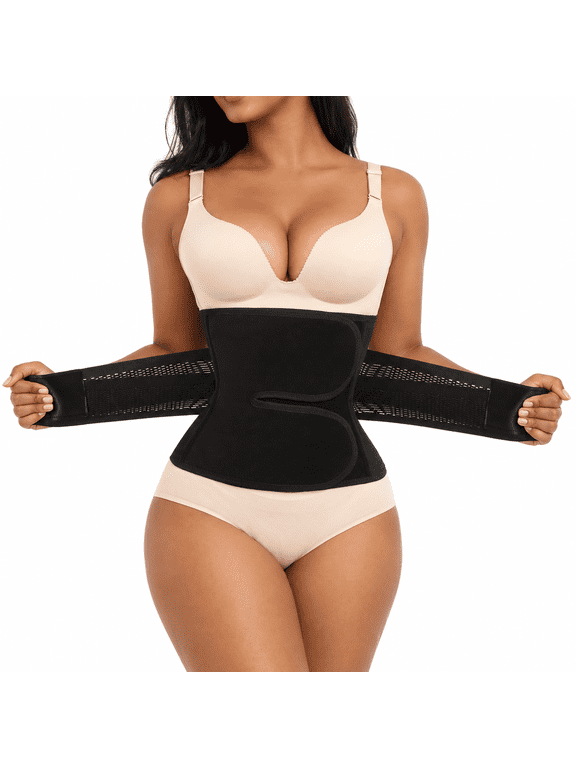 Postpartum Belly Band, Adjustable Abdominal Binder for Post-Pregnancy Recovery, Breathable Waist Trimmer and Pelvis Support Wrap for Back Relief.Suitable For Weight 88176 lbs