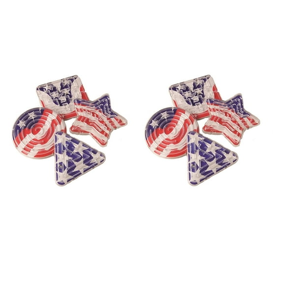 USTOYS Bundle Savers (2 PK) Patriotic Maze Puzzles
