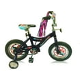 thumbnail image 1 of USToyOutlet 12" BMX S-Type Frame Bicycle Coaster Brake One Piece Crank Chrome Rims Black Air Tire Kid's Bike - Black, 1 of 7