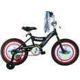 thumbnail image 1 of USToyOutlet 16" BMX S-Type Frame Bicycle Coaster Brake One Piece Crank Chrome Rims Black Tire Kid's Bike - Black, 1 of 11