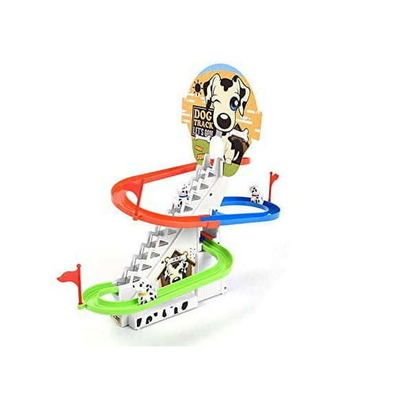 USToyOutlet Dog Days Puppy Track Racer - White