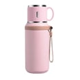 thumbnail image 1 of USUERY 2 In 1 Stainless Vacuum Insulated Bottle Double Layer Drinkware With Lidded Cup Portable Leakproof Large Capacity Coffee Thermos Home, 1 of 8
