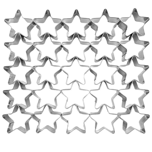USUERY 25 Grid Heart Shaped Cookie Cutter Machine Valentine's Day Baking Tool Small Cookie Cutting Press For Home