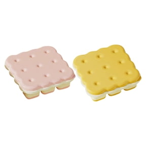 USUERY 9 Compartment Ice Making Box Silicone Tray With Cover Leak Proof Easy Demold Refrigerator Homemade Ice Artifact Home