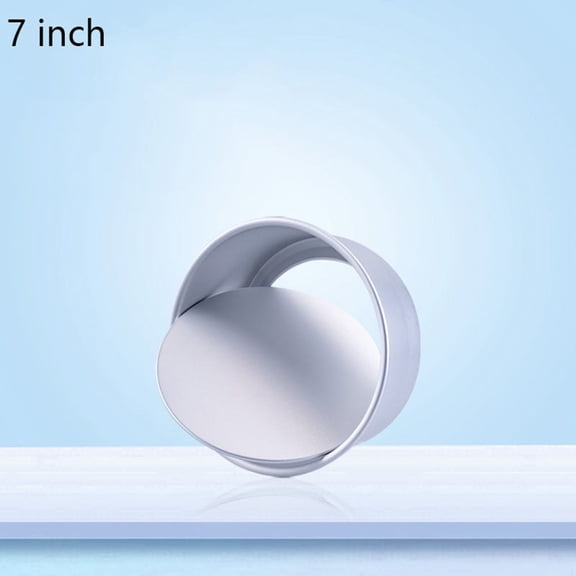 USUERY Anodized Aluminum Thickened Round Cake Pan With Removable Base For Cheese Sponge Cake Home Baking