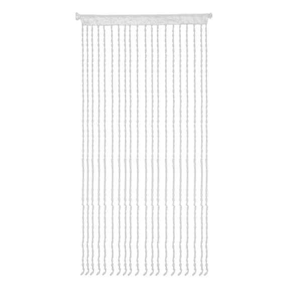 USUERY Beaded Curtain For Patio Door, Polyester String Bead Curtain, Door Opening Divider Drape Woven From Yarn